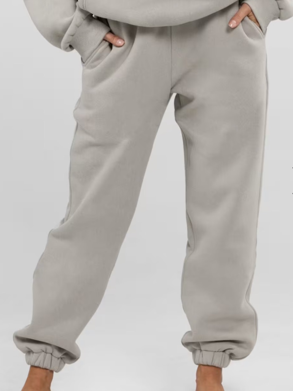 Cmfrt Travel Essentials Sweatpants Tan Lounge Neutral Streetwear Unisex Large